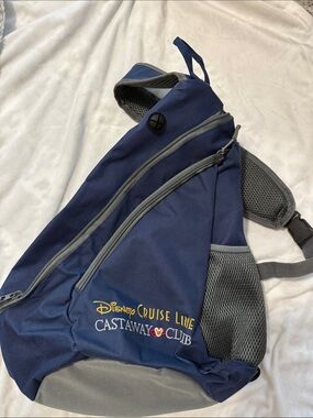 Castaway Club Navy Sling Bag